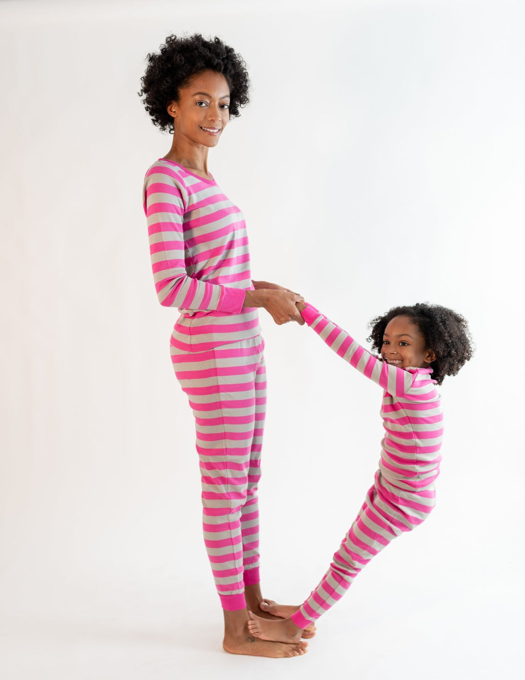 Berry & Chime Stripes Matching Family Pajama Set – Leveret Clothing