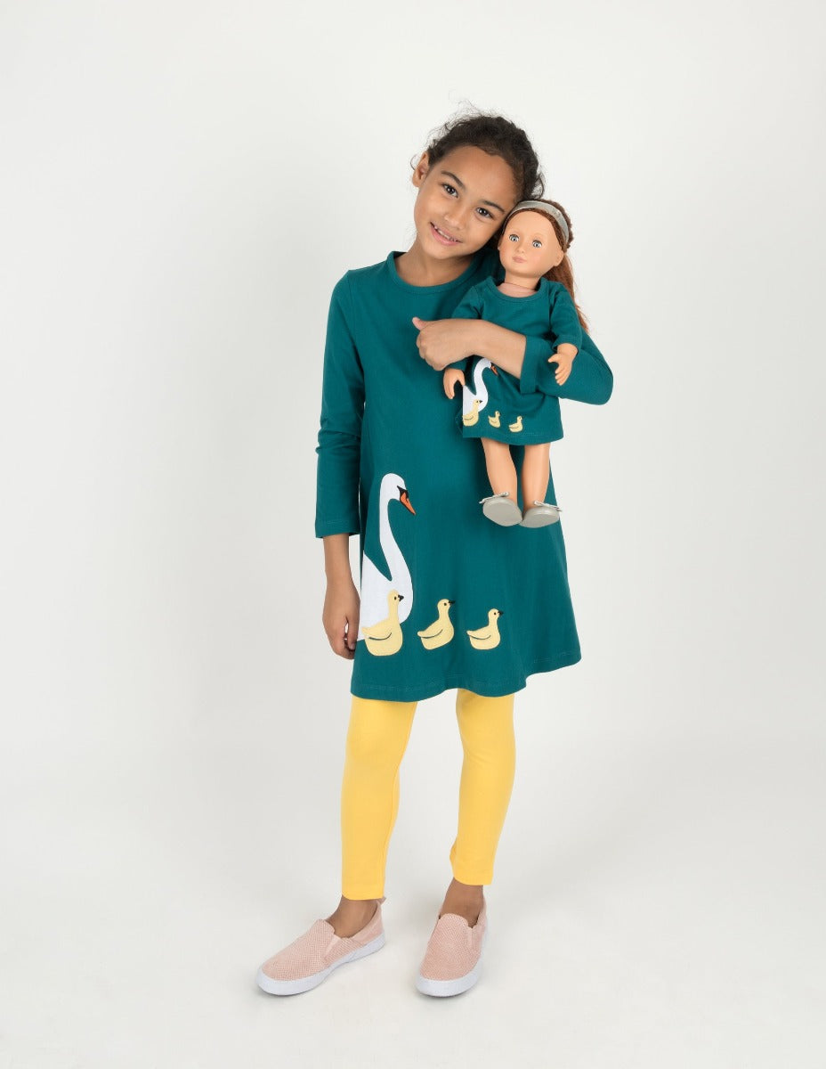 Leveret Kids & Toddler & Toddler Pajamas Matching Doll & Girls Pajamas 100%  Cotton Llama (Size 6 Years) 
