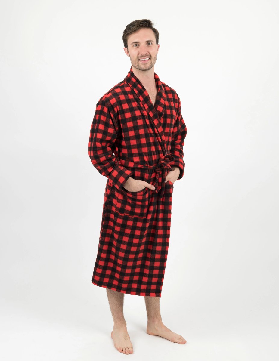 Tartan Plaid Plush Robe