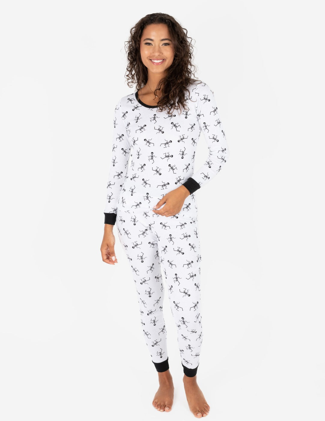 Women Halloween Onesie Pajama - Kawaii Cat Style Print Adult