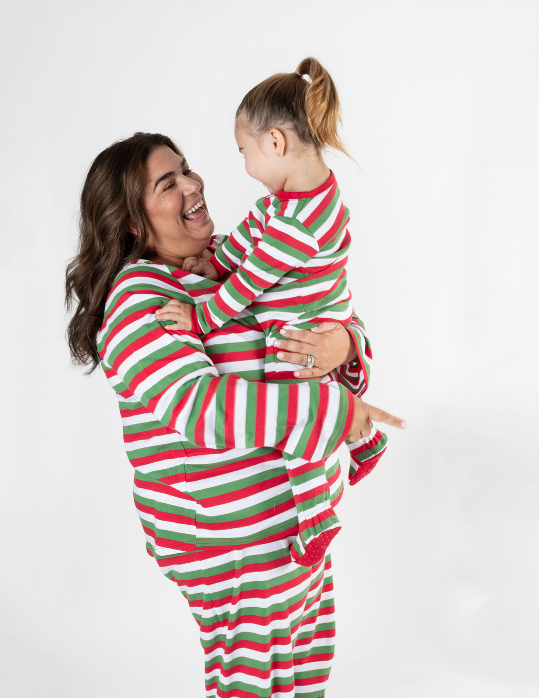 red white green plus size pajamas