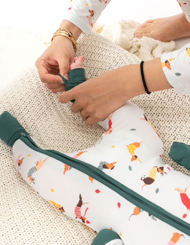 Baby's Footed Bamboo Pajamas