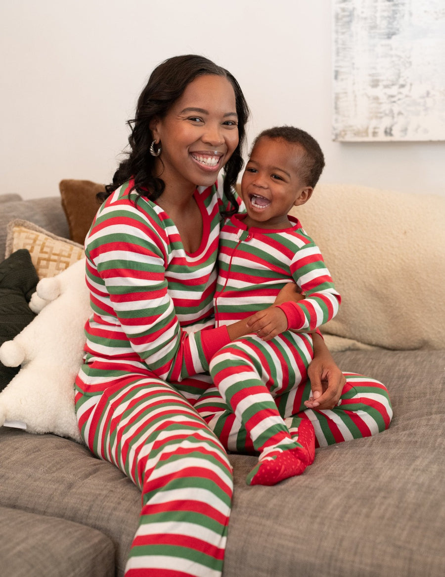 Christmas Reindeer and Snowflake Patterned Family Matching Pajamas  Sets(Flame Resistant) Only $12.99 PatPat US Mobile