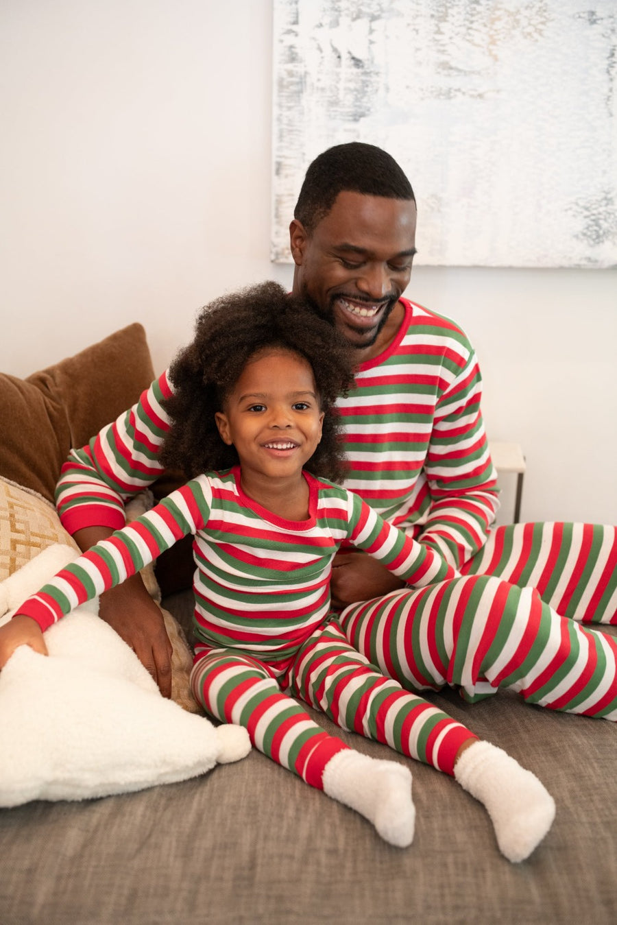 Cow Matching Family Pajama Set – Leveret Clothing