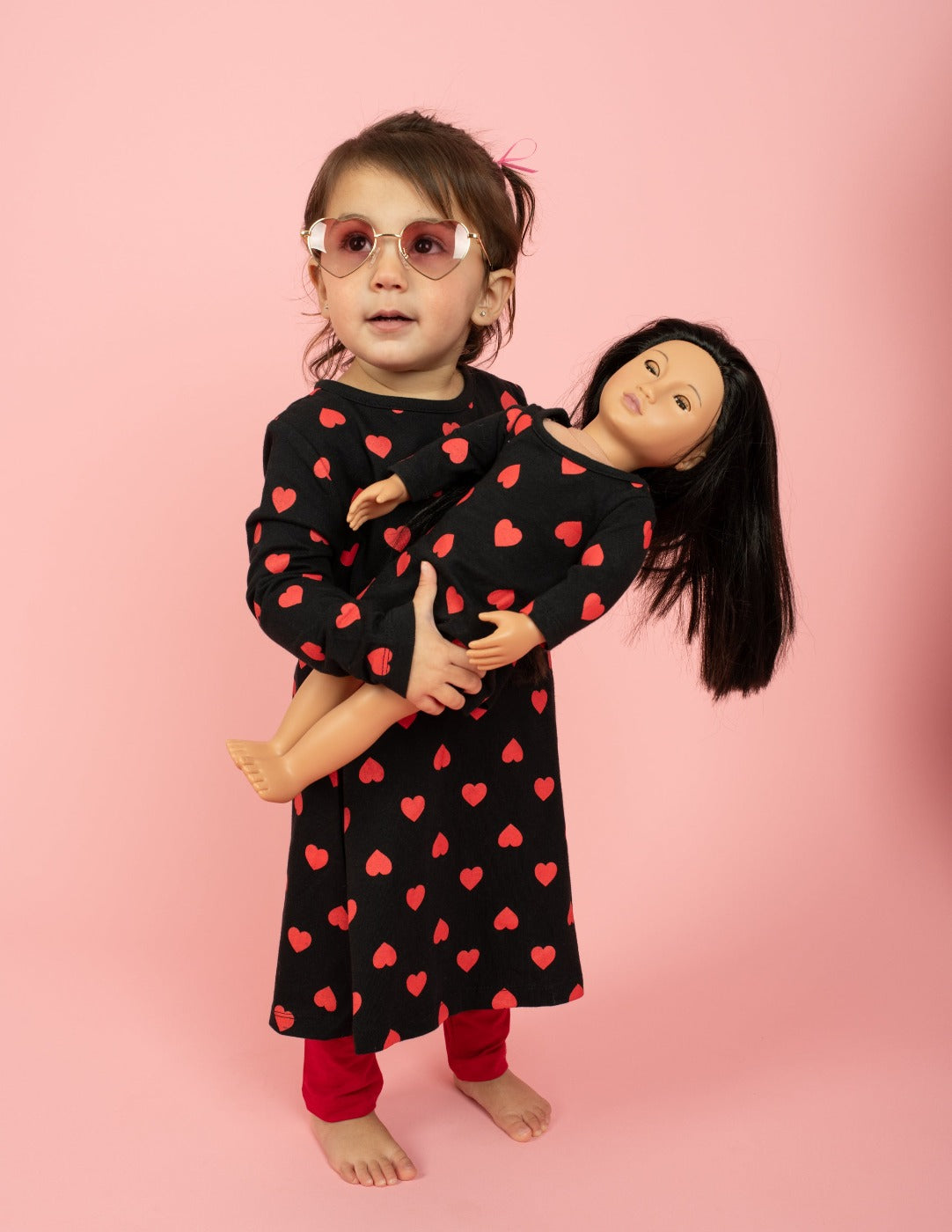 Leveret Matching Girl & Doll Cotton Dress – Leveret Clothing
