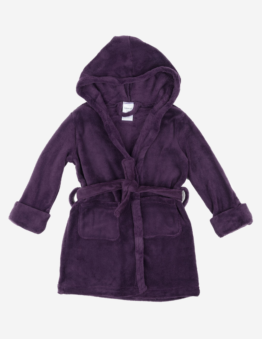 Leveret Fleece Hooded Robe Colors – Leveret Clothing
