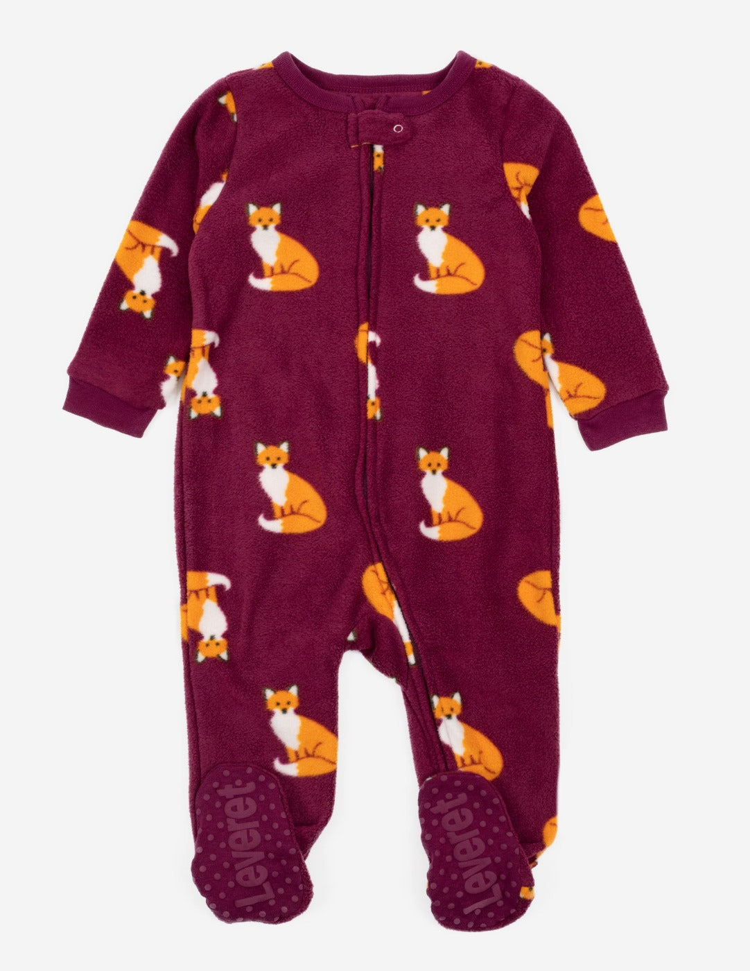 Baby Footed Fleece Animal Pajamas Leveret Clothing