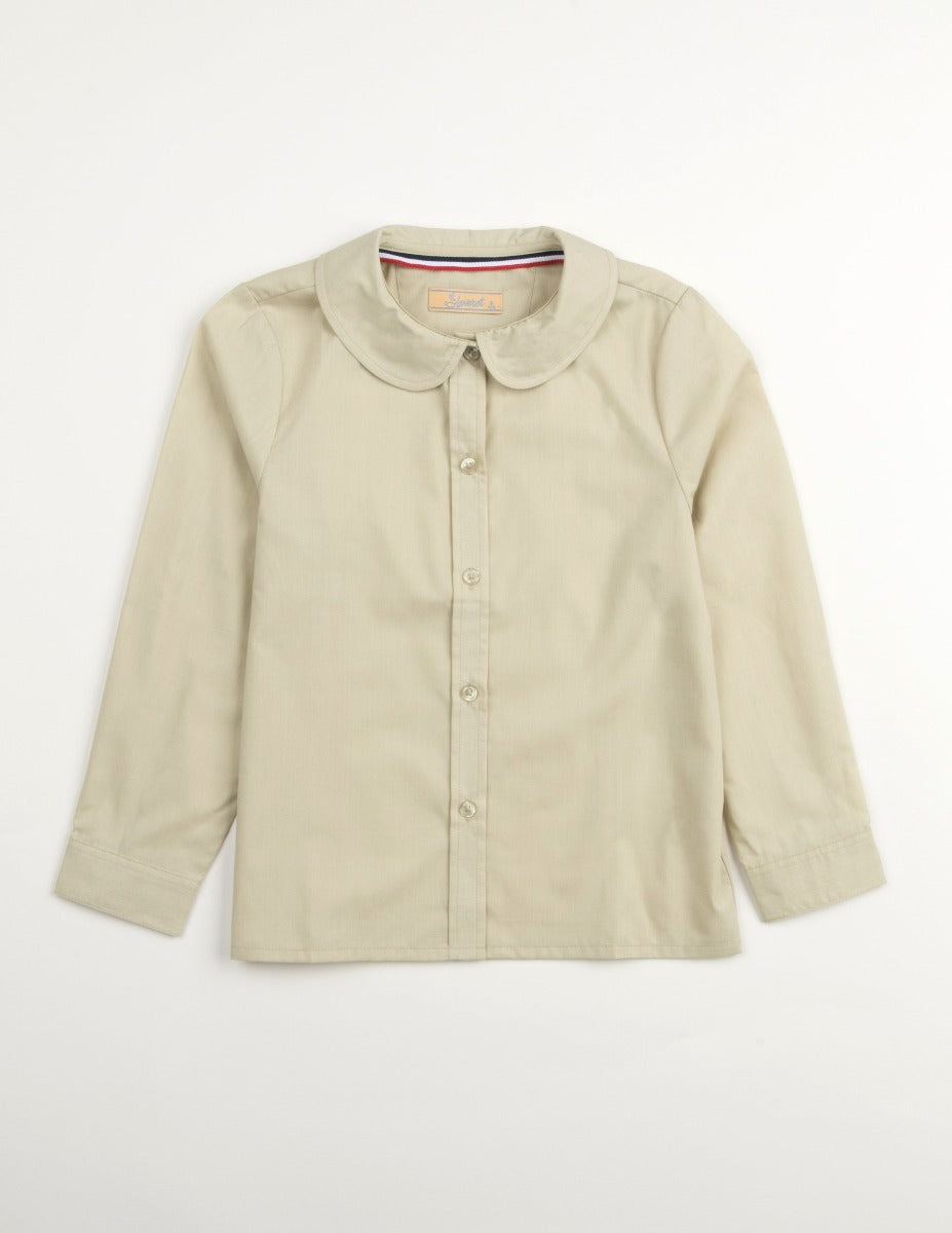 girls khaki shirt