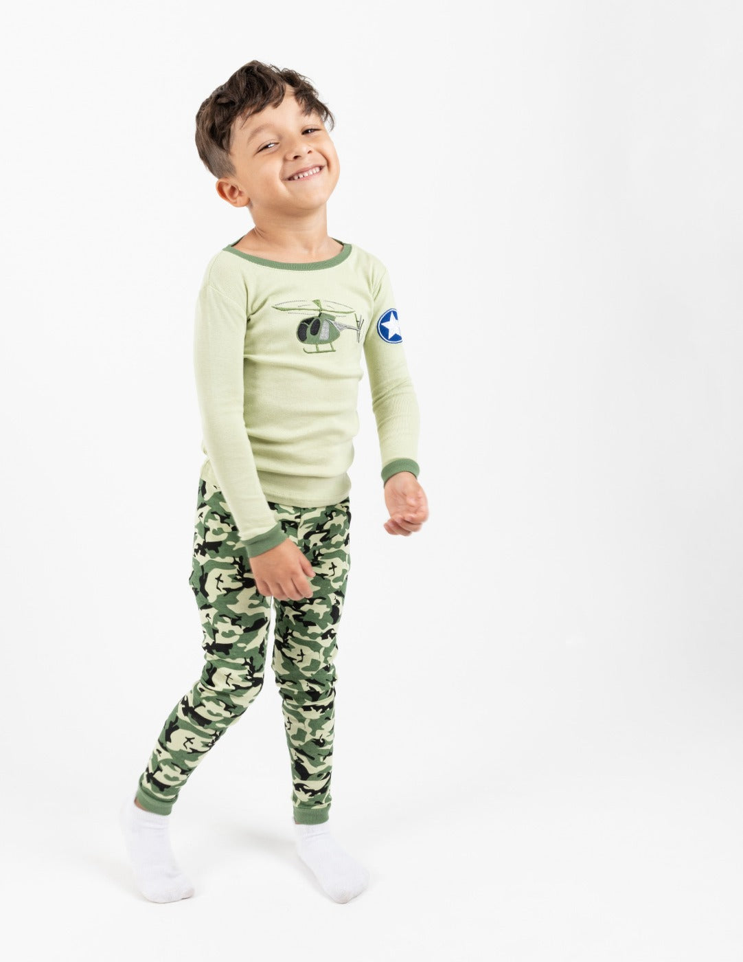 Kids best sale army pjs