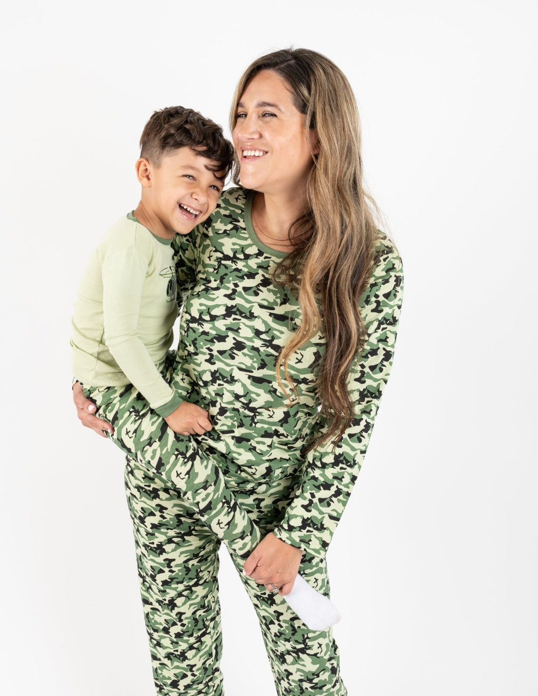 Women s Loose Fit Camouflage Pajamas Leveret Clothing