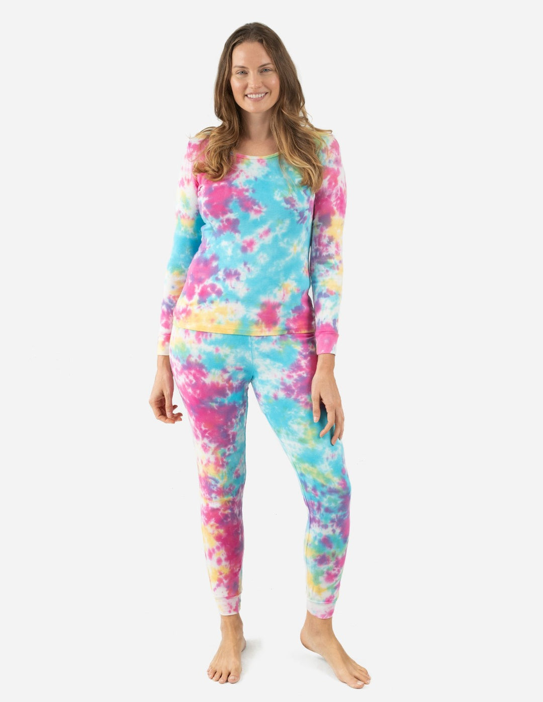Just Be. Apparel Long Sleeve Pajama Sets for Women